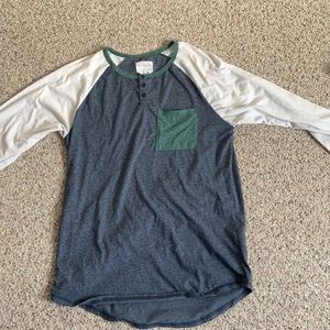 Men’s Baseball Tee, Long